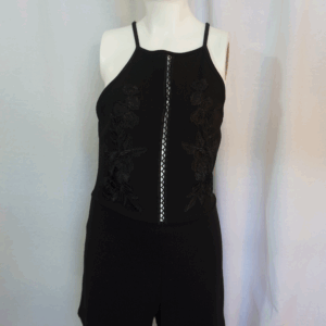 Windsor Black Romper