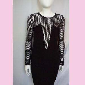Windsor Black Circles Dress